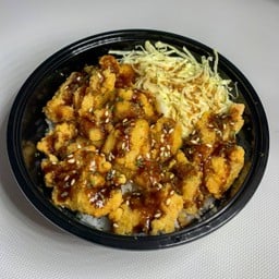ข้าวหน้าไก่ทอดเกาหลี