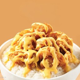 ข้าวไก่คาราเกะ ชีสดิป