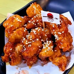 (Hotที่สุด) ชุดไก่กรอบผัดซอสพริกเกาหลี