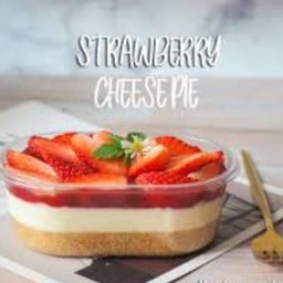 Strawberry cheesecake box