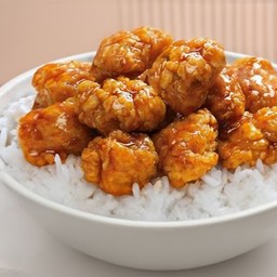 ข้าวไก่ป๊อป ซอสเผ็ดเกาหลี