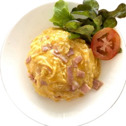 ข้าวไข่ข้นแฮม
