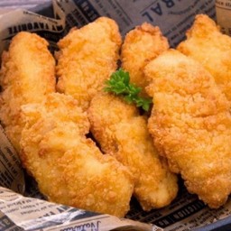 สันในไก่กรอบ ราดซอสเกาหลี