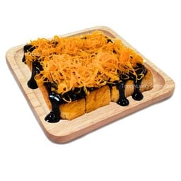 ขนมปังปิ้ง - ฝอยทองช็อคโกแลต