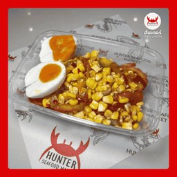 ตำข้าวโพดไข่เค็ม กินคู่กัน มันเป็นอะไรที่ลงตัวที่สุด ถ้าไม่ลองถือว่าพลาด