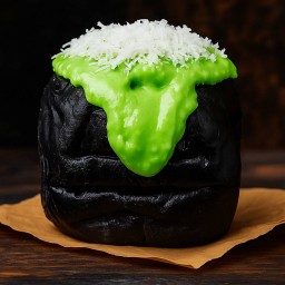 ปังปิ้งชาโคไส้ใบเตยมะพร้าว