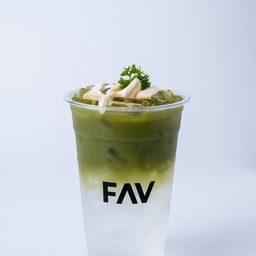 Iced Coconut Matcha ( Uji )