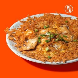 ปลากระพงทะเลทอดกรอบ