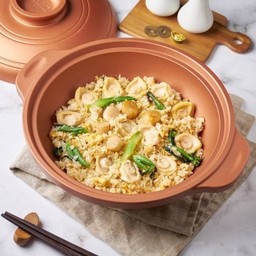 ข้าวผัดเป่าฮื้อ 鲍鱼炒饭  Abalone Rice Pot