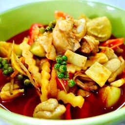 แกงป่า  ไก่,เนื้อ,หมูป่า