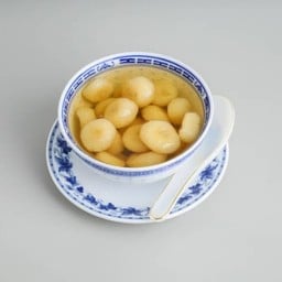 แห้วเชื่อม 黄桃糖水waterchestnut in syrup