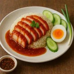 ข้าวหมูแดง