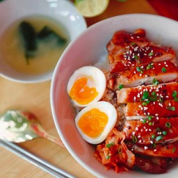 ข้าวไก่ย่างเทอริยากิ