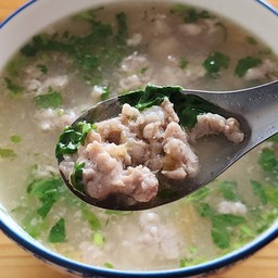 หมูสับต้มบ๊วย
