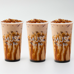 2 แถม 1! Brown Sugar Milk Tea w/Brown Sugar Jelly (L)