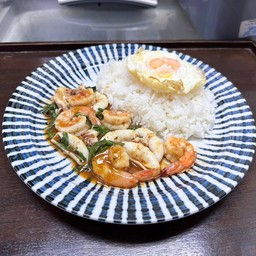 Seafood Gapao Rice