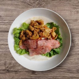 เคบับไก่ฉ่ำ+เบคอน