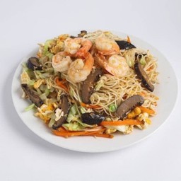 ผัดหมี่ฮ่องกง 港式炒面 Hongkong fried  noodle