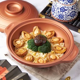 ข้าวอบเป๋าฮื้อ 鲍鱼焗饭 Braised Abalone Rice