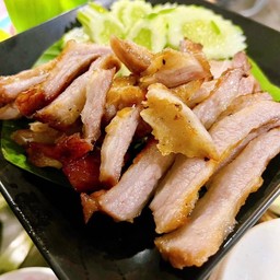 ตำคอหมูย่าง