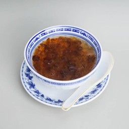 พีชกรัมตุ๋นน้ำตาลกรวด 桃胶炖冰糖 peach gum in rock sugar