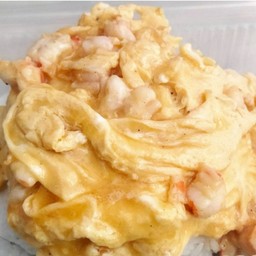 ข้าวไข่ข้นกุ้ง