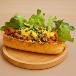 Banhmi Stir fried pork with lemongrass cheese and pate Big size