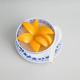 พีชเชื่อม 黄桃糖水 peach in syrup