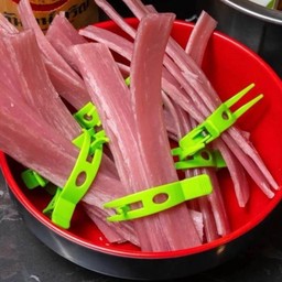 เส้นหนึบมันม่วงเส้นใหญ่