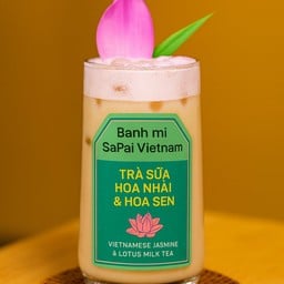 ชานมดอกบัว Trà sữa  Hoa Sen Việt Nam -Vietnamese Lotus Mil