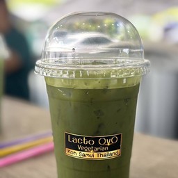 Vegan Matcha Fresh coconut water