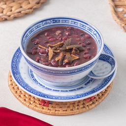 ถั่วแดงต้มเปลือกส้ม 陈皮红豆沙 Boiled red beans with orange peel