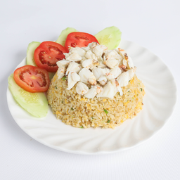 ข้าวผัดปูจานเล็ก Fried Rice with Crab