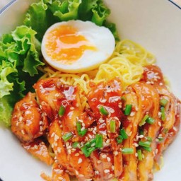 หมี่มั้ยยย(บะหมี่ไก่เทอริยากิ)