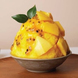 Mango & Passion Fruit Kakigori มะม่วงเสาวรสคากิโกริ