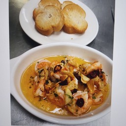 Sautéed Prawn with Garlic