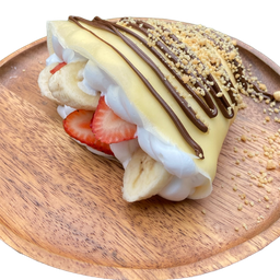 เครปสตรอว์เบอร์รี่กล้วย