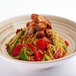 ตำหมูกรอบ