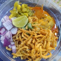 ข้าวซอย นางฟ้า  หมู่บ้านกิตติยารักษ์5 ไทรน้อย