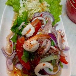 ยำวุ้นเส้นทะเล