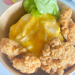 [เซตสุดฮิต] ข้าวไก่คาราเกะ+ไข่ข้น + แฮม + ทูน่า เกาหลี