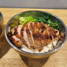 ข้าวคอหมูย่าง