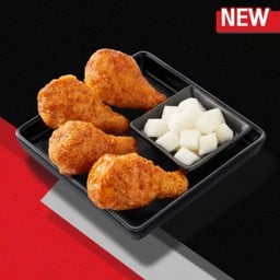 ปีกบนไก่บอนชอน (4 ชิ้น)