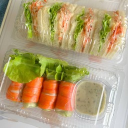 สลัดโรล+แซนด์วิชมินิ