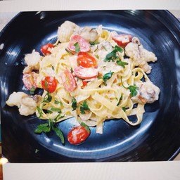 Lobster Tail Spicy Cream Sauce