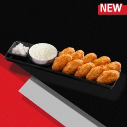 ปีกกลางไก่บอนชอน (10 ชิ้น)