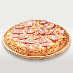 พิซซ่า ถาดใหญ่  6 ชิ้น + ของทานเล่น