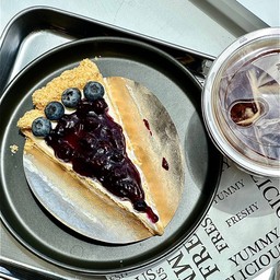 Blueberry Cheese Pie