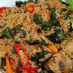 ข้าวผัดขี้เมาหมู(อาหารนานาชาติ)