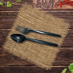ชุดช้อนส้อมพลาสติก 1 ใบ